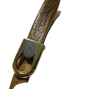 Christian Dior Authentic Vintage UNISEX women/  Men Belt Logo Buckle